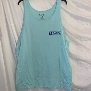 Men’s tank salt life 2XL good condition light green
